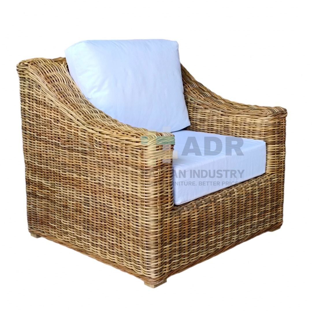 RATTAN SOFA SET / LOUNGE SET / DAYBED (Category: Sofas) located in Quezon City. Submitted by adrfurniture (Listing ID 1303820797, Image 1). Description: * Rattan lounge set / sala set / daybed. All native rattan in natural finish/color. * With seat and back cushion. * Color/finish is customizable. Message us for color/finish options. * We can give discount for multiple/bulk orders..