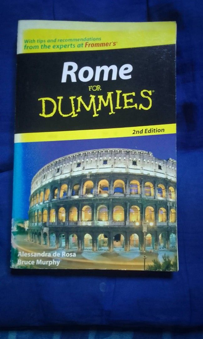 Rome FOR DUMMIES (Category: Textbooks) located in Labo. Submitted by sabbathgarcia (Listing ID 1303794081, Image 1). Description: 👉SET PRICE: 200.