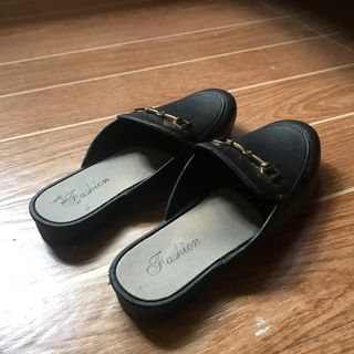 Rubber type loafers