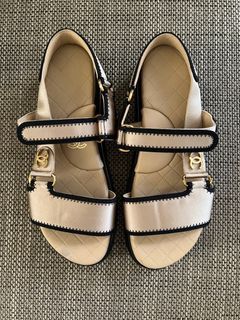 SALE! Authentic Chanel Daddy Sandals