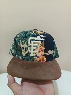 SF Giants Cooperstown American Needle Hawaiian Suede Hat Cap