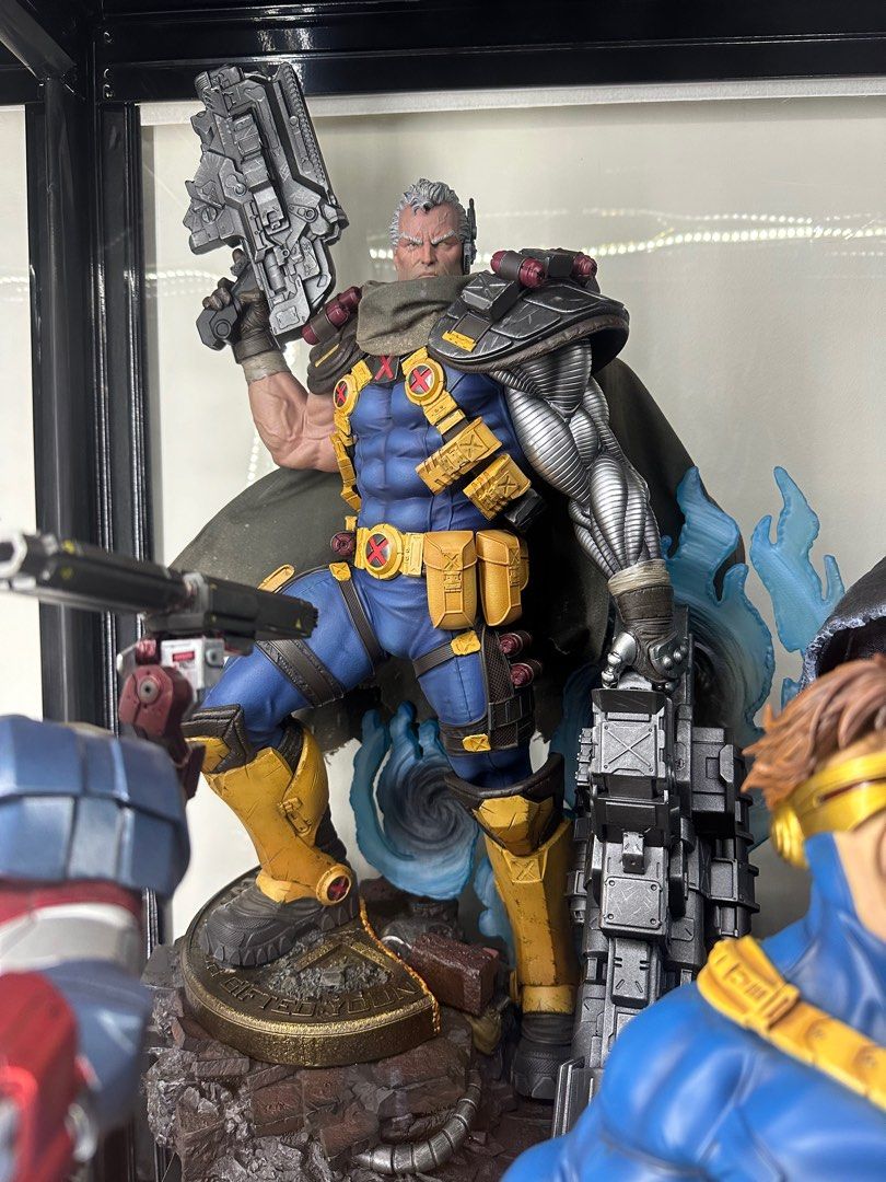Sideshow Cable (Category: Toy Figures) located in Singapore. Submitted by tohra (Listing ID 1303791206, Image 1). Description: No box. No lowballer please. Self collect. Like new. In display cabinet all the time..