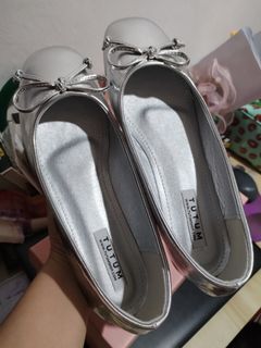 Tamara Silver Doll - Flat Shoes