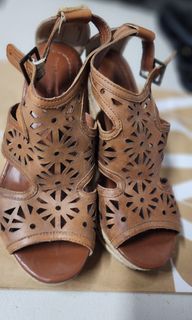 Slightly used Hush Puppies Wedge Sandals