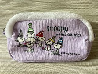 Snoopy Peanuts Plush Pouch