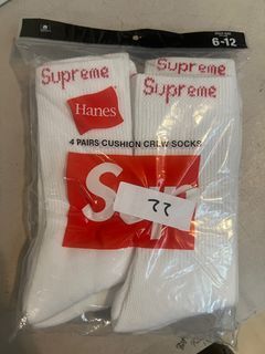 Supreme X Hanes socks