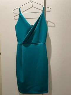 Teal Cocktail Dress