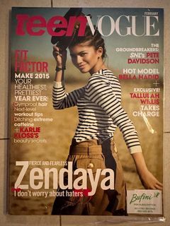 Teen Vogue Magazine February 2015 Zendaya