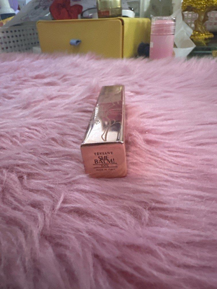 Teviant She Balm Shade: Kate (Category: Makeup) located in Muntinlupa City. Submitted by madtan (Listing ID 1303860984, Image 2). Description: Swatched less than 10 times Rfs: declutter Odorless Sanitized.