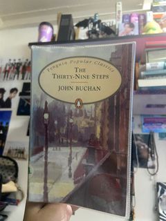 the thirty-nine steps — john buchan | thriller paperback mystery fiction book penguin popular classics vintage