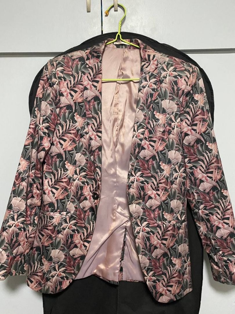 Topman floral blazer on sale