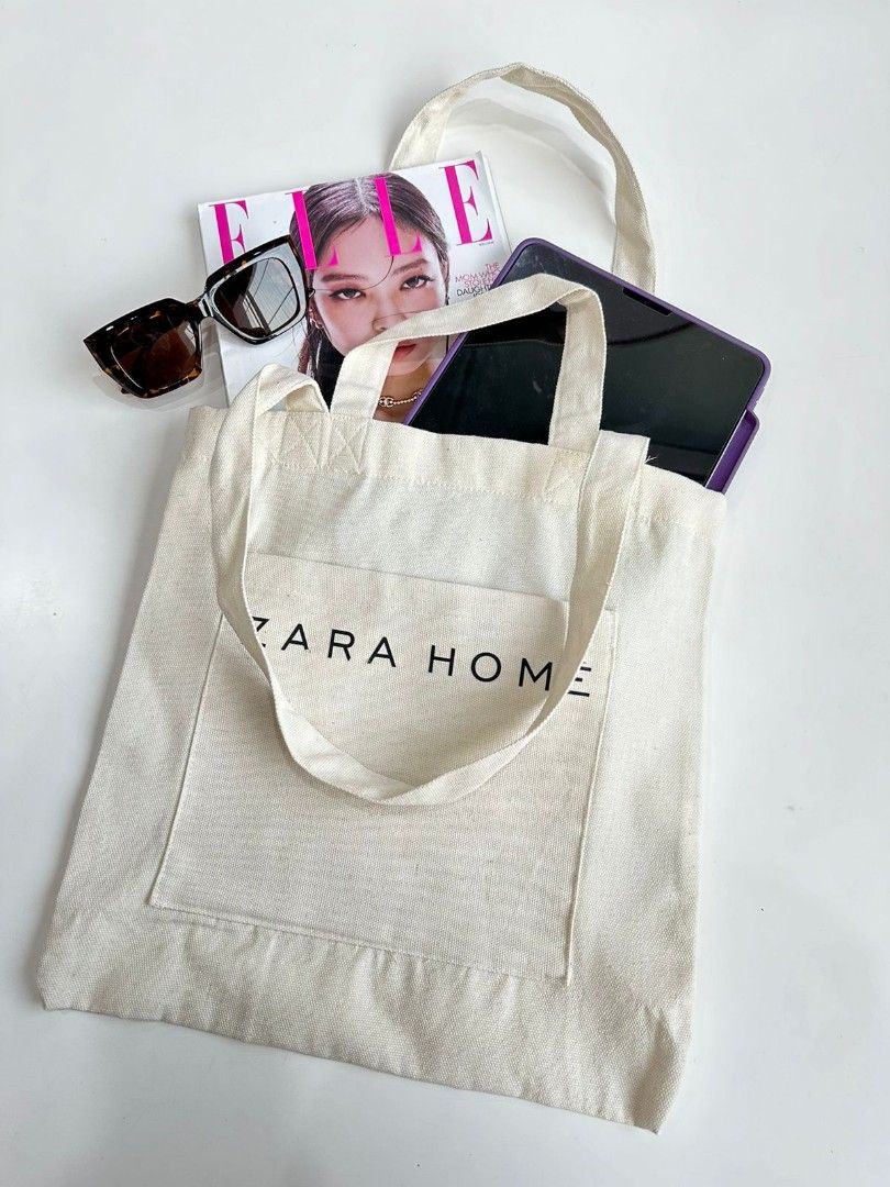 Tote bag zara home on sale