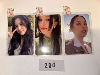 TWICE Mina photocard set - rtb b1&2 w youth