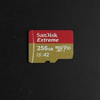 (Used, Original) SanDisk Extreme Series 256gb Micro SDXC A2 UHS-I Class 10 U3 V30 up to 190MB/s SDSQXAV-256G-GN6MN (New Model)