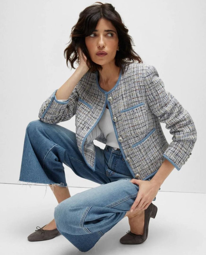 Veronica beard blue jacket cheap