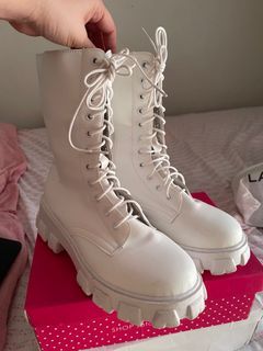White boots