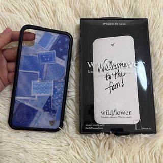 Wildflower Vintage Denim iPhone Xr Case