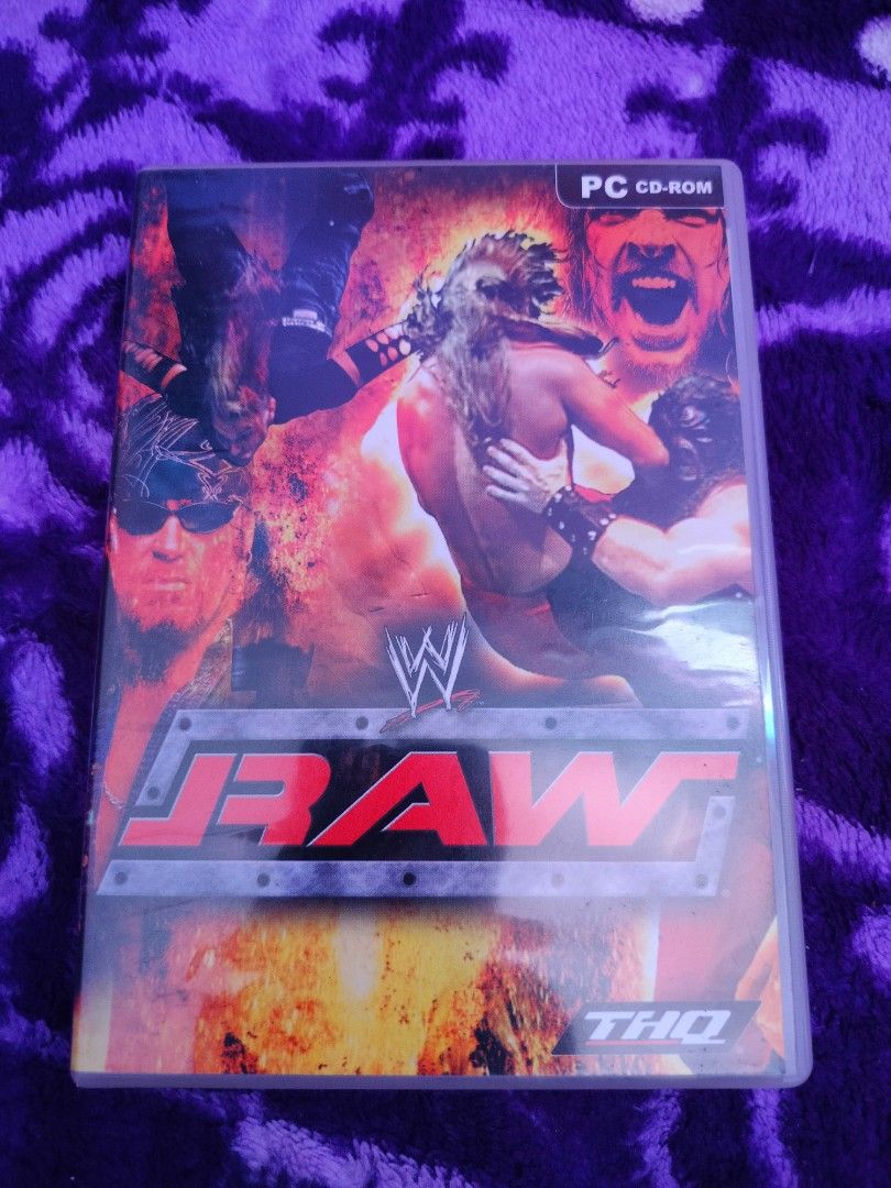 Wwe Raw Pc cd game, Video Gaming, Video Games, Others on Carousell