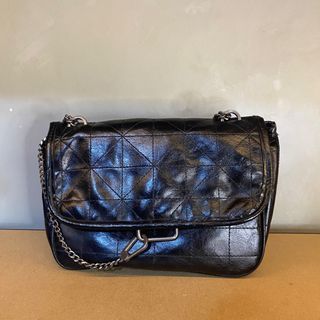Zara | Chain Black Shoulder Bag