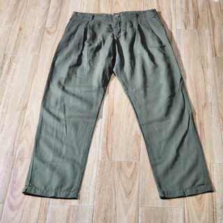 ZARA Pleated Linen Trousers (Mens, S30)