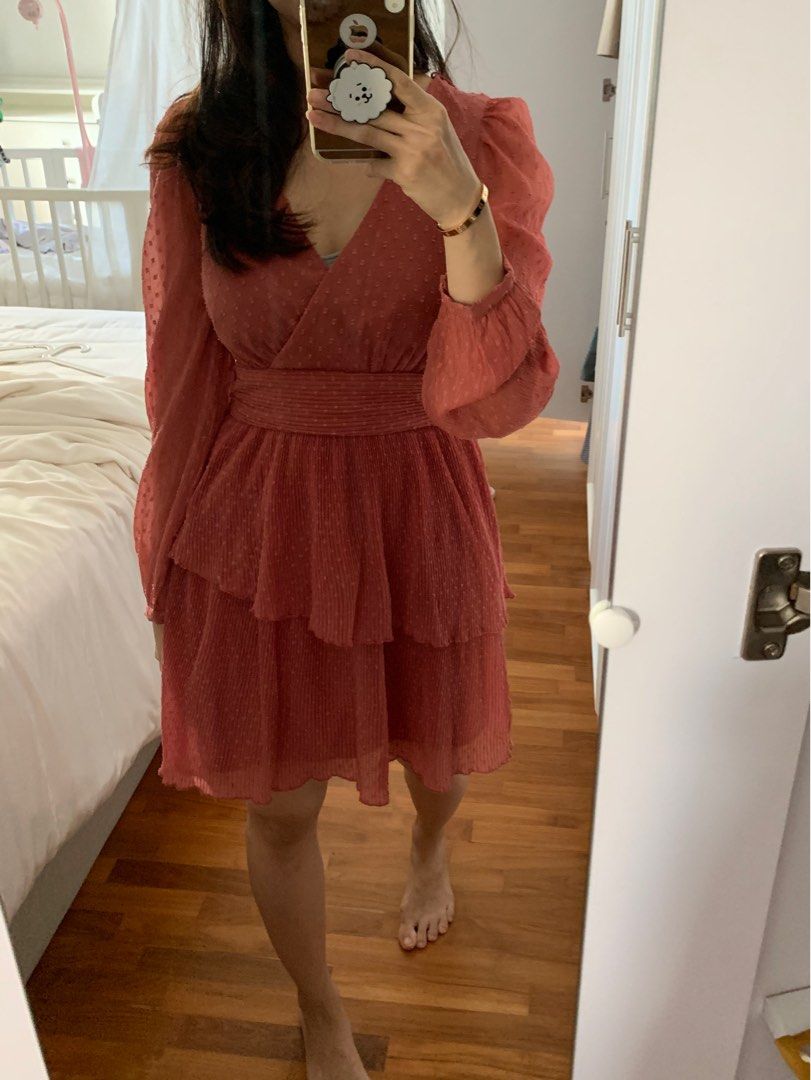 Swiss dot dress zara on sale