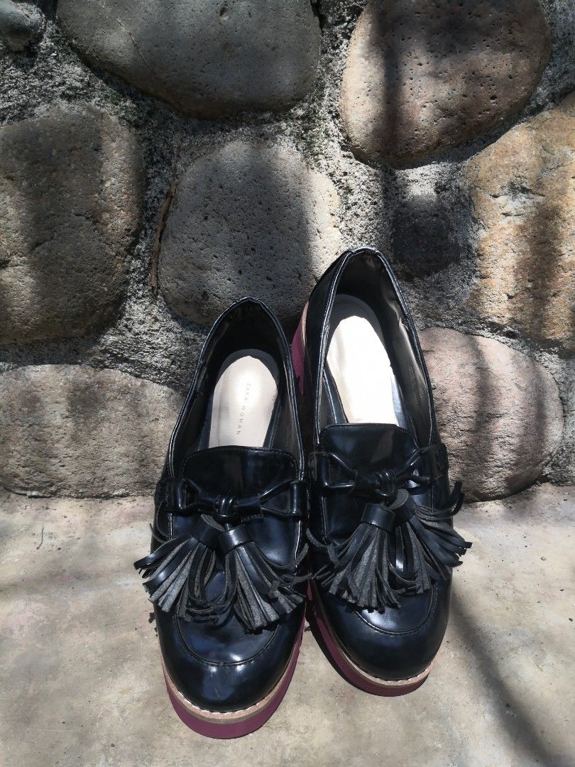 Zara loafers womens cheap