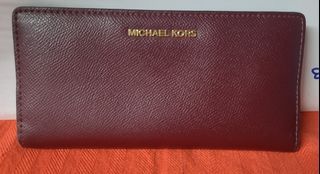 100%Authentic MICHAEL KORS Bifold long wallet with card holder