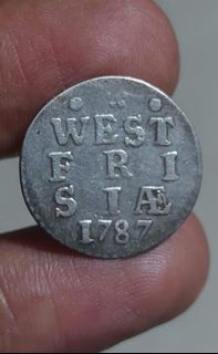 1787 2 Stuivers Silver Coin