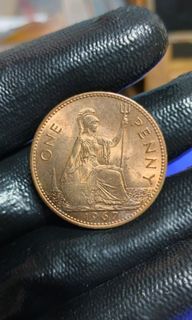 1967 one penny UK