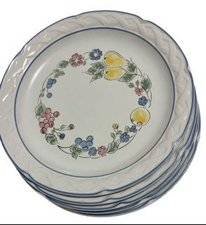 🌷5 Brand new stoneware ceramic plates