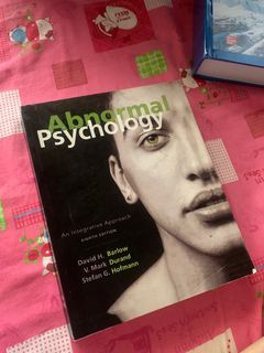 Abnormal psychology 8th edition