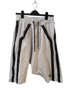 Adidas Y-3 Yohji Yamamoto Drop Crotch Shorts