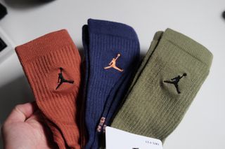 Air Jordan Crew Socks Size Large