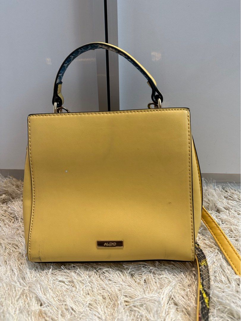 Aldo Yellow Purse Women s Fashion Bags Wallets Purses Pouches on Carousell