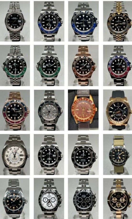 All on hand (Category: Men's Watches) located in Makati City. Submitted by geeos (Listing ID 1303922189, Image 2). Description: I can also source pieces no matter how rare. message me.