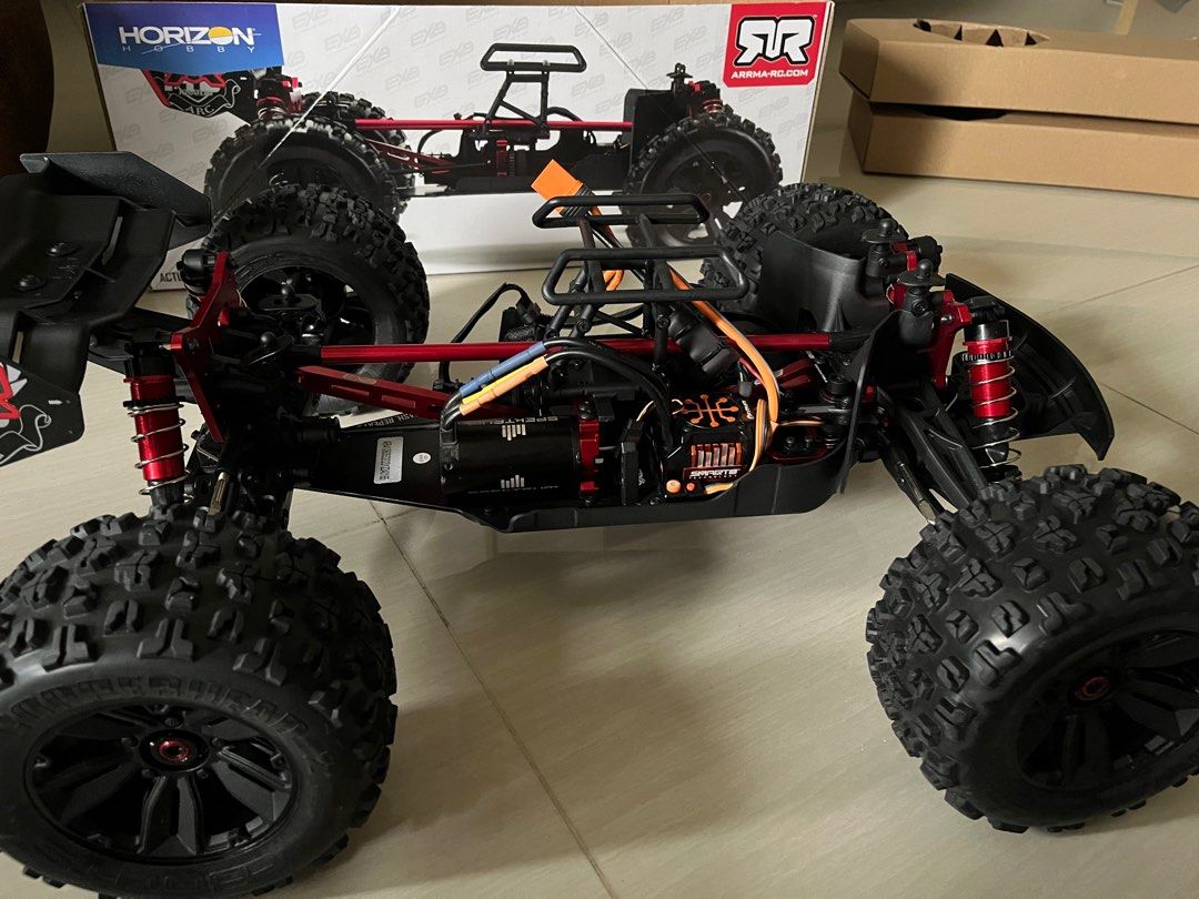 Kit Luci LED Blu Per Auto RC Universale 4W4R 3mm - Fari E Freni Per Traxxas, Losi, Arma, Hobao