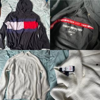 (auth) long sleeve sweater (tommy hilfiger)