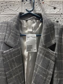 Authentic H&M Plaid coat