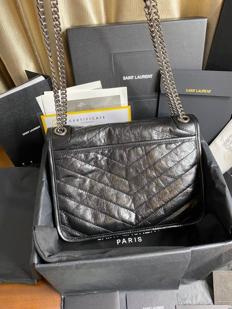 Yves Saint Niki Tote Bag Shopper Tote Niki Saint Laurent Bag