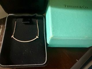 Authentic Tiffany Smiley Necklace