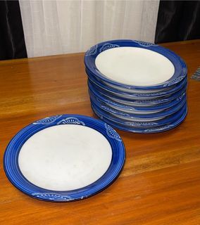 Blue Ceramic Plates