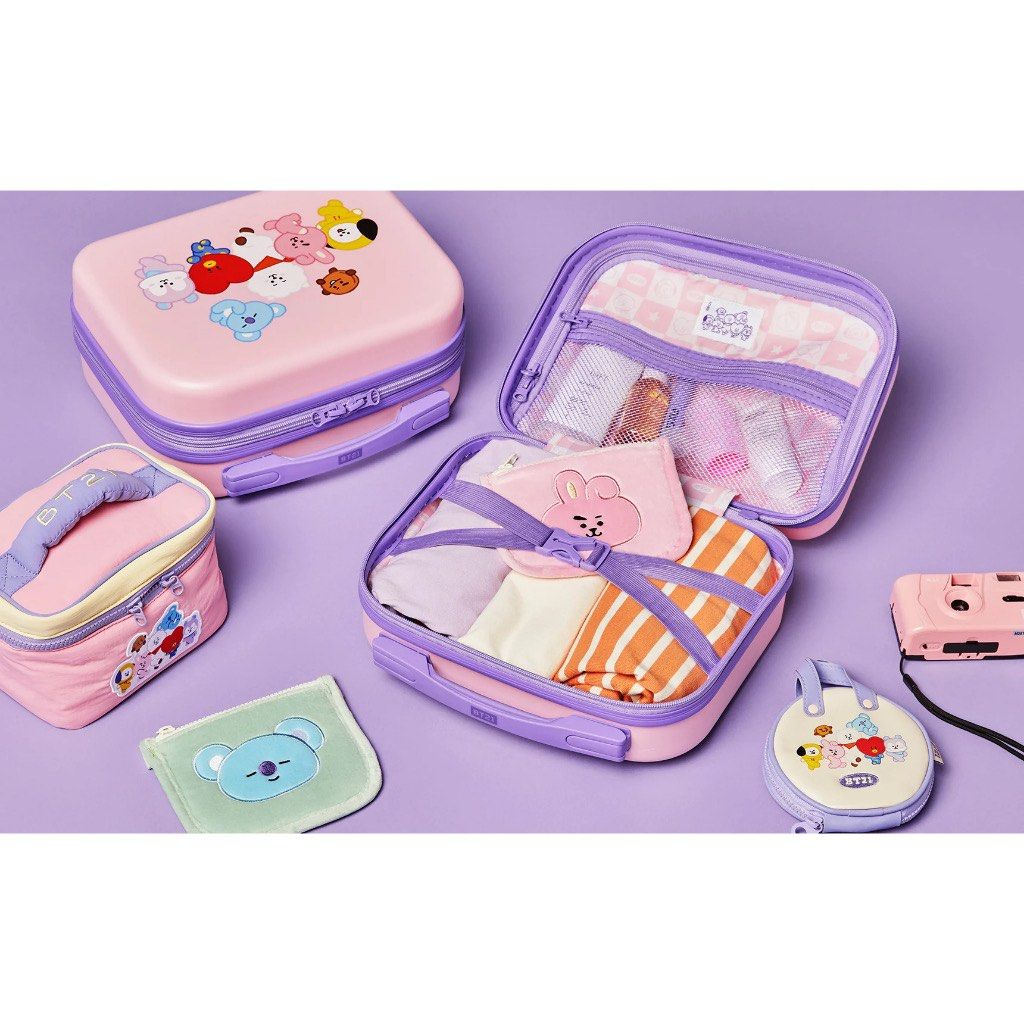 Bnew BT21 Mini Luggage bag (Category: Luggage) located in Rizal. Submitted by katmandulovesmakeup (Listing ID 1303985306, Image 2). Description: Brandnew BT21 mini luggage bag Line friends edition Got it from Korea Super cute.