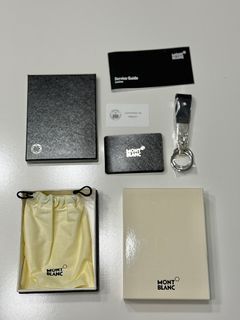 Brand NEW AUTHENTIC Montblanc sartorial loop key fob COMPLETE with box