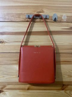 BS bag orange leather collection