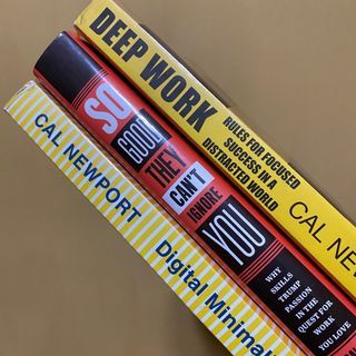 Cal Newport Book Bundle (Deep Work, So Good They Can't Ignore You, Digital Minimalism)