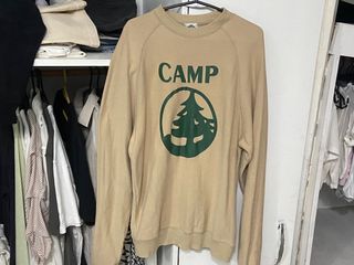 Camp khaki sweatshirt
