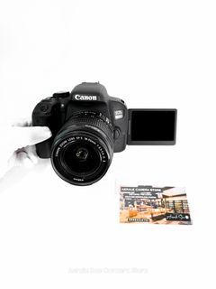 Canon 800d + 18-55mm lens
