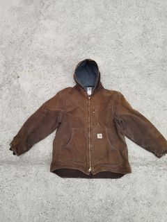 Carhartt rirdge jacket choco brown