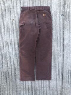 Carhartt pants choco brown size 32 on tag leght 42