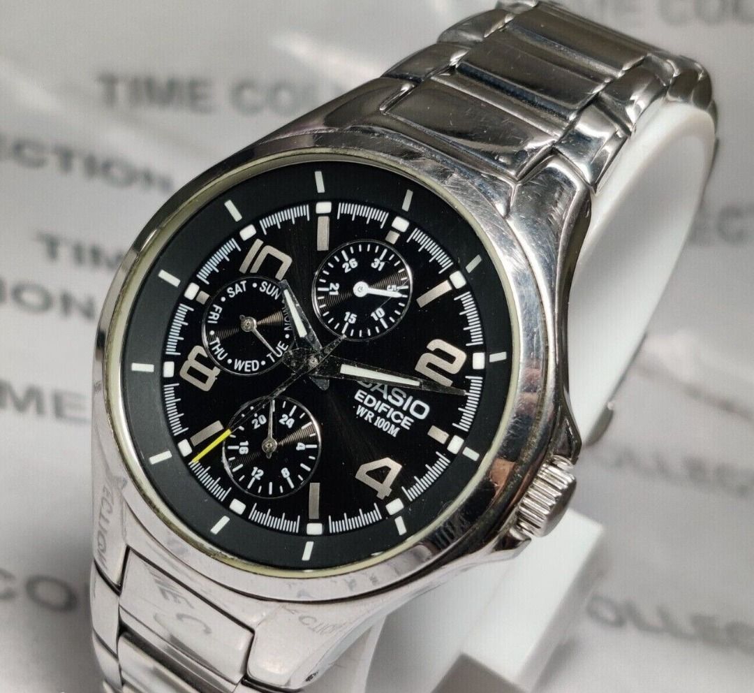 Casio Edifice Men's Watch EF-316D-1AVEF, Men's Fashion, Watches